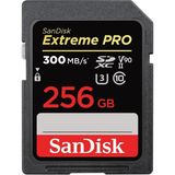 Sandisk Extreme Pro 256GB 300MB/S V90 Uhs-Iı Sdxc Hafıza Kartı