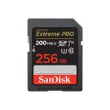 SanDisk Extreme Pro 256gb Class10 Sd Kart 200mb/s