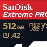 Sandisk Extreme Pro 512Gb Micro Sdxc Uhs-1 A2 170Mb/S Hafıza Kartı Sdsqxcz-512G-Gn6Ma