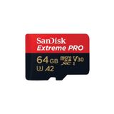 SanDisk Extreme Pro 64 Gb Micro Sd Hafıza Kartı A2 170Mb/S