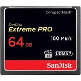 Sandisk Extreme Pro 64GB Compact Flash Hafıza Kartı UDMA 7 160MB/s Hızında Yüksek Performans
