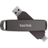 Sandisk Extreme Pro Dual Drive 512GB SDDDE1-512G-G46 1000MB/S USB & Type-C Flash Bellek - 512 GB - Siyah