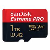 Sandisk Extreme Pro Microsdxc Uhs-I Hafıza Kartı 1 Tb + Adaptör Ve Rescuepro Deluxe (Akıllı Telefonlar, Aksiyon Kameraları Veya Drone'lar İçin, A2, Sınıf 10, V30, U3, 200 Mb/S Aktarım)