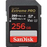 SanDisk Extreme Pro SDSDXEP-256G-GN4IN UHS-II V60 U3 256 GB Hafıza Kartı