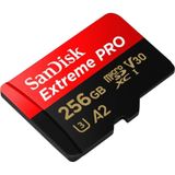 SanDisk Extreme Pro SDSQXCZ-256G-GN6MA Class 10 UHS-I U3 A2 V30 256 GB Micro SD Kart