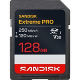 Sandisk Extreme Pro Sdxc Hafıza Kartı 128 Gb, 250 Mb/s'ye Kadar Okuma