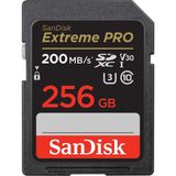 Sandisk Extreme Pro Sdxc Uhs-I Hafıza Kartı 256 GB (V30, Aktarım Hızı 200 Mb/s, U3, 4K UHD Videolar, Sandisk Quickflow Teknolojisi, Sıcaklığa Dayanıklı)