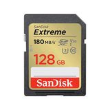 Sandisk Extreme Sdsdxva-128g-gncın 128 GB 180 MB/s SD Uhs-ı 4K UHD Hafıza Kartı
