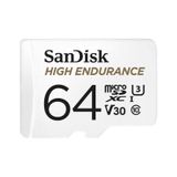SanDisk High Endurance 64GB microSDXC 100/40MB/s C10V30 Hafıza Kartı