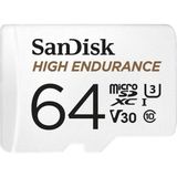 Sandisk High Endurance Microsdxc Hafıza Kartı 64 GB + Adaptör ( Camları ve Özel Güvenlik Kameral - Standart
