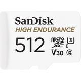 SanDisk High Endurance SDSQQNR-512G-GN6IA Class 10 UHS-I U3 V30 512 GB Micro SD Kart