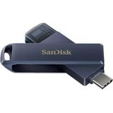 Sandisk Ixpand Phone Drive 256GB SDIXD0N-256G-GN6NE USB Type-C Flash Bellek - Koyu Mavi