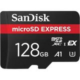 SanDisk microSD Express 128GB UHS-I Hız Parametreleri İle 5,3K Kamera Ve Drone İçin Uyumluluk