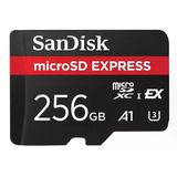 Sandisk Microsd Express 256Gb 880/650Mb/S Microsdxc Uhs-I 5,3K Kamera Drone Gaming Hafıza Kartı Sdsqxfn-256G-Gn4nn
