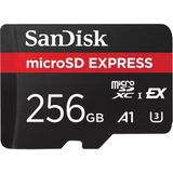 Sandisk Microsd Express 256GB SDSQXFN-256G-GN4NN 880/650MB/S Microsdxc Uhs-I Hafıza Kartı