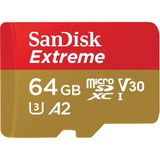 Sandisk Mobil Oyunlar Için Sandisk Extreme Microsd Kart 64 Gb, A2 Uygulama Performansı Aaa/3d/vr Oyun Grafiklerini ve 4K UHD Videoyu Destekler, 170 Mb/s Okuma, 80 Mb/s Yazma, Sınıf 10, Uhs-I, U3, V30