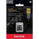 Sandisk Pro-Cinema 960 GB 1800MB/S Cfexpress Type-A Hafıza Kartı