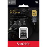 Sandisk Pro-Cinema CFexpress 960 GB Type A Hafıza Kartı