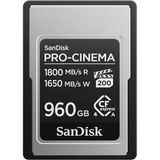 Sandisk Pro-Cınema Hafıza Kartı 960GB PCIe 4.0 Hız Parametreleri ile Yüksek Performans