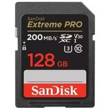 SANDİSK SanDisk 128GB V30 Extreme Pro SDHC/SDXC Hafıza Kartı 200MB/s