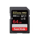 Sandisk Sandısk 64GB SD Kart 300MB/s Extreme Pro SDSDXDK-064G-GN4IN Hafıza Kartı