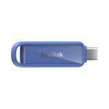 Sandisk Sandısk Telefon Sürücüsü, USB Tip-C 1 Tb ile (Akıllı Telefonlar, Tabletler ve Bilgisayarlar Için Flash Sürücü, 150 Mb/s Okuma, Taşıma Anahtarlık Döngüsü, 1 Yıllık Rescuepro ) - Maritime Blue