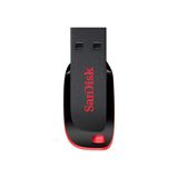 Sandisk SDCZ50-016G-B35 16GB Cruzer Blade Siyah 2.0 USB Flash Bellek - Kırmızı