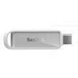 Sandisk SDIXS0N-256G-GN6NE 256GB Phone Drive with USB-C-128GB (Arctic White) Flash Bellek