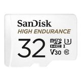Sandisk Sdsqqnr-032g-Gn6ıa High Endurance 32 Gb 100/40 Mb/S Microsdxc C10 V30 Hafıza Kartı