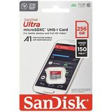 Sandisk Ultra 256 GB 150MB/s Micro Sdxc Uhs-ı Hafıza Kartı Sdsquac-256g-gn6mn