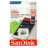 Sandisk Ultra 32Gb 100Mb/S Class 10 Microsdhc