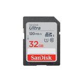 Sandisk Ultra 32GB SDHC 120 MB/s Hafıza Kartı