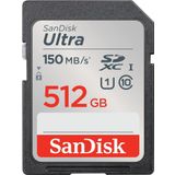 Sandisk Ultra 512Gb 150Mb/S Sdhc/Sdxc Class 10 Uhs-I Hafıza Kartı Sdsdunc-512G-Gn6ın