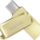 Sandisk Ultra Dual Drive Luxe 128GB Type-C USB 3.2 Flash Bellek Gold SDDDC4-128G-G46GD