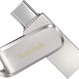 SanDisk Ultra Dual Drive Luxe USB Type-C Sürücü Akıllı Telefon Bellek 64 GB (Mobil Bellek, USB 3.2 Gen 1, Döner Tasarım, 400 MB/s Okuma, USB Sürücü, Otomatik Yedekleme)