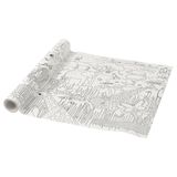 SANDLÖPARE beyaz 10 m rulo boyama kağıdı - 40604263 | IKEA 10 m rulo boyama kağıdı