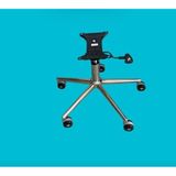 Sandofis Ofis Koltuğu Alt Takım Komple Set,Çap 64 cm Krom Koltuğu Ayağı, 15 * 25 Tek Kollu Tilting Mekanizma, 3 Class Krom Amortisör, 60mm Tekerlekli, 41-50 cm Yükseklik