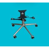 Sandofis Ofis Koltuğu Alt Takım Komple Set,Krom Yıldız Ayak Çap 64,Krom Kaplama, Oyuncu Koltuğu 5 Tekerlekli, 15 * 25 Çift Kollu Tilting Mekanizma, 41-50 CM Yükseklik