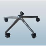 Sandofis Ofis Koltuğu Ayağı, Krom Yıldız Ayak Çap 64 cm, Krom Çemberli Teker Çap 60 cm, Yedek Parça