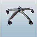 Sandofis Ofis Koltuğu Ayağı, Star Krom Ayak Çap 70 cm, Krom Çemberli Teker Çap 60 cm, Yedek Parça
