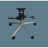 Sandofis Ofis Koltuk Alt Takım Komple,Çelik Burçlu Krom Ayak, Çift Kollu Tilting 15 * 25 Mekanizma, 5 Tekerlekli, Yükseklik 41-50 CM