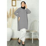 Sandy Makas Tunik - Gri - 1
