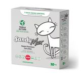 Sandy Max Triple Action 10 kg Tozsuz Topaklanan Bentonit Doğal Kedi Kumu