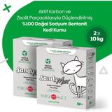 Sandy Sandy Triple Action Kedi Kumu 2x10kg