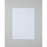 Sandy Stripe Pamuk El Havlusu 30X45 cm Beyaz