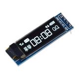 Sanec 0.91 Inch I2C 128X32 OLED Ekran Beyaz (Arduino Uyumlu) - Standart