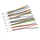 Sanec 1,25MM Jst 10 Pin Kablolu Konnektör Takım (180D ERKEK)-20CM - Çift Taraflı