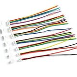 Sanec 1,25MM Jst 2 Pin Kablolu Konnektör Takım (180D ERKEK)-20CM - Çift Taraflı