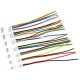 Sanec 1,25MM Jst 3 Pin Kablolu Konnektör Takım (180D ERKEK)-20CM - Çift Taraflı