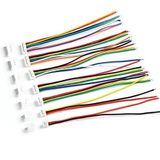 SANEC 1,25mm JST 6 Pin Kablolu Konnektör Takım (180D Erkek)-20CM